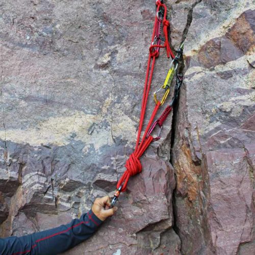 Advanced Rock Climbing Anchors Learn to Build MultiPitch Trad Anchors